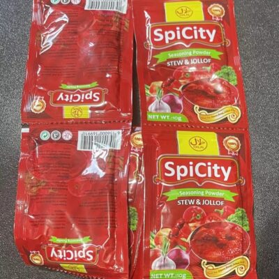 10 sachets of 10g spicity seasoning powder